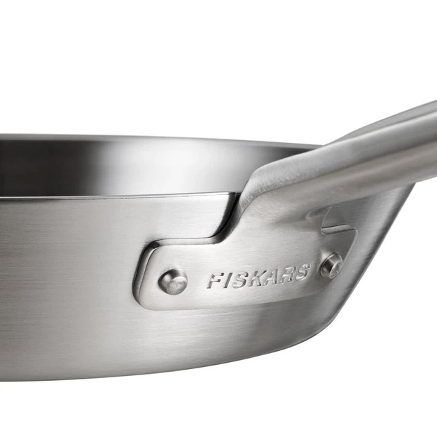 Сковорода Fiskars Norden Steel, діаметр 28 см, сріблястий