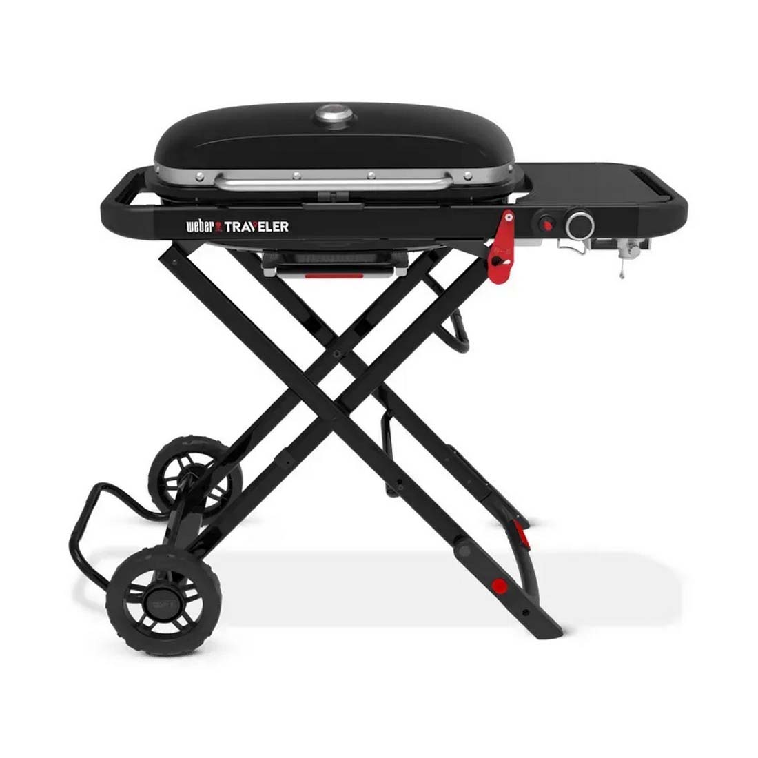 product image - Гриль газовый Weber Traveler, 58х95х110 см, черный