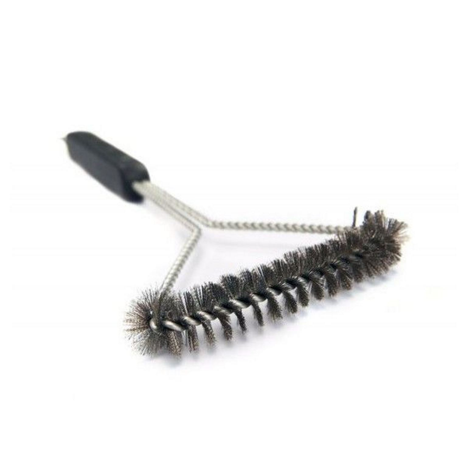 product image - Щетка широкая металлическая из витой нержавеющей стали для гриля Broil King, 45х16 см, серебристый