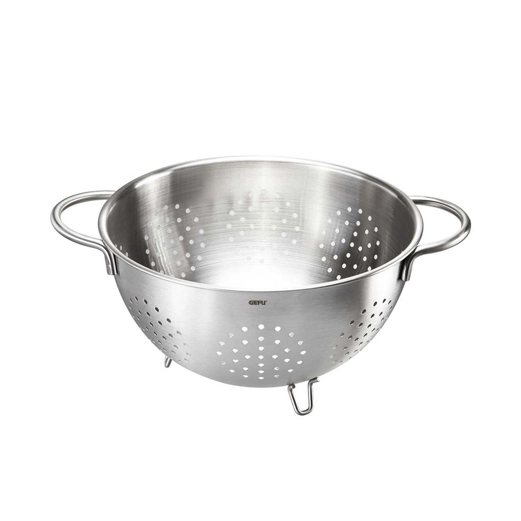 product image - Дуршлаг GEFU COLINO, диаметр 24 см, серебристый