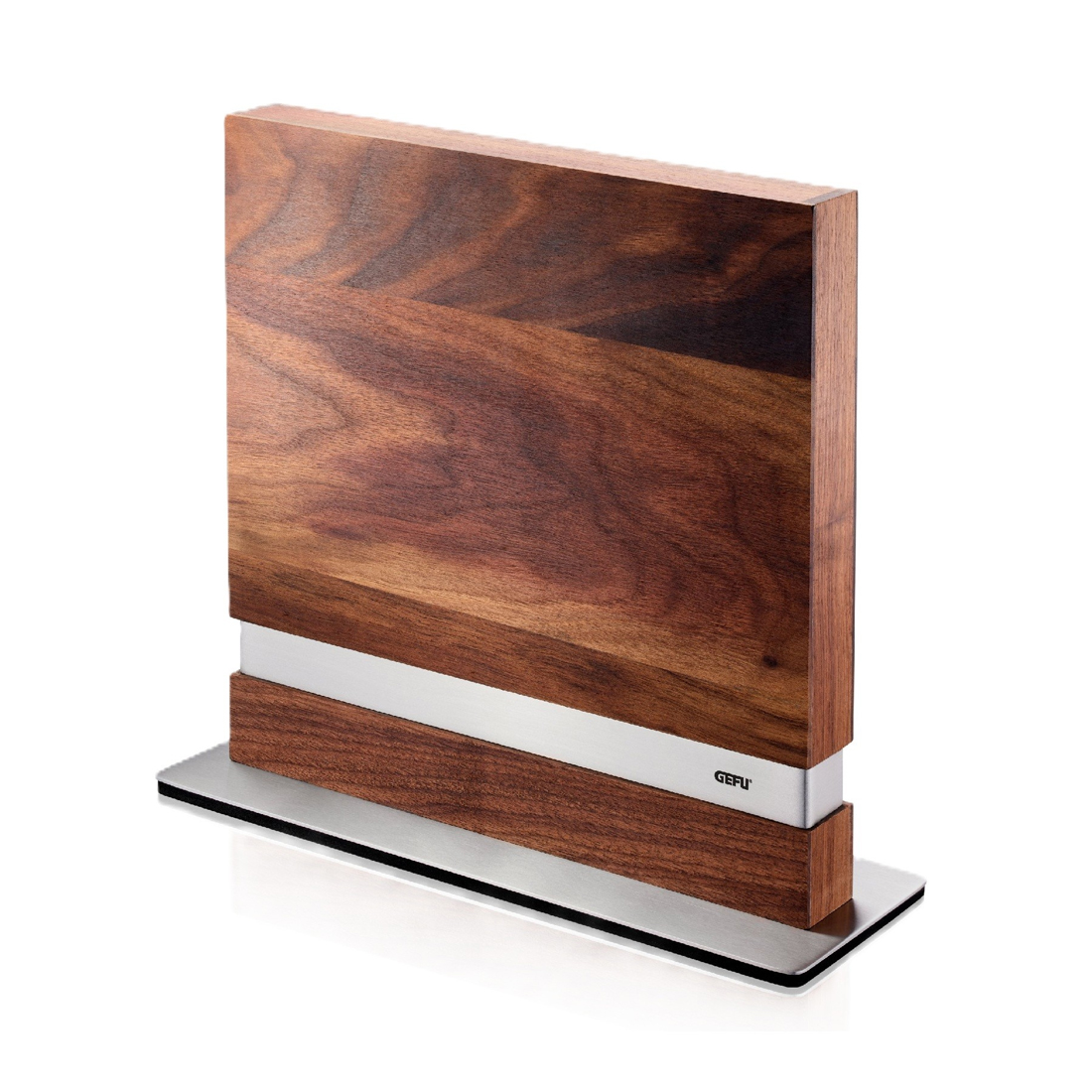 product image - Блок для ножів магнітний GEFU ENNO, 25x25,6x9 см, коричневий