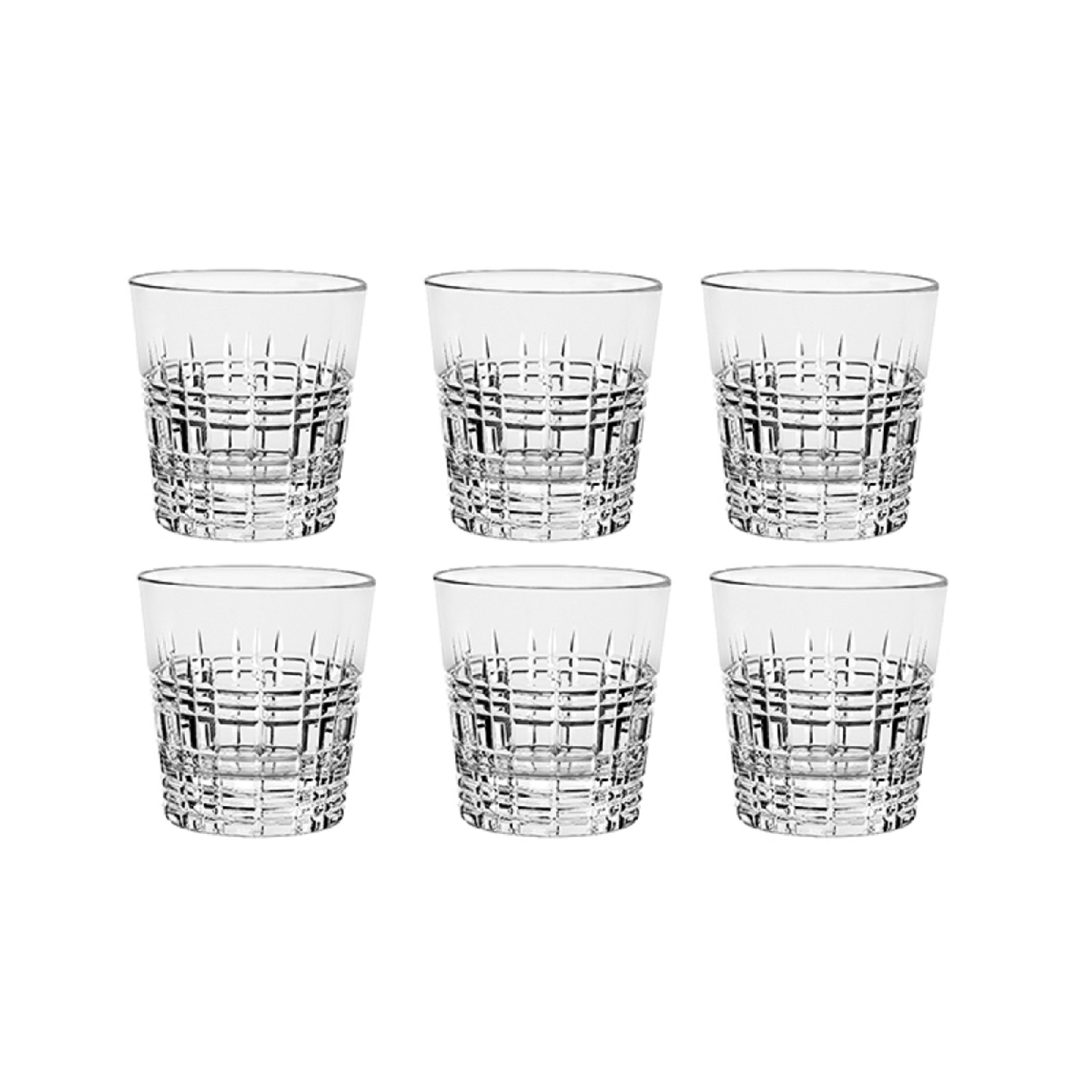 product image - Набор стаканов Vidivi I SERENISSIMI, объем 0,37 л, прозрачный, 6 штук