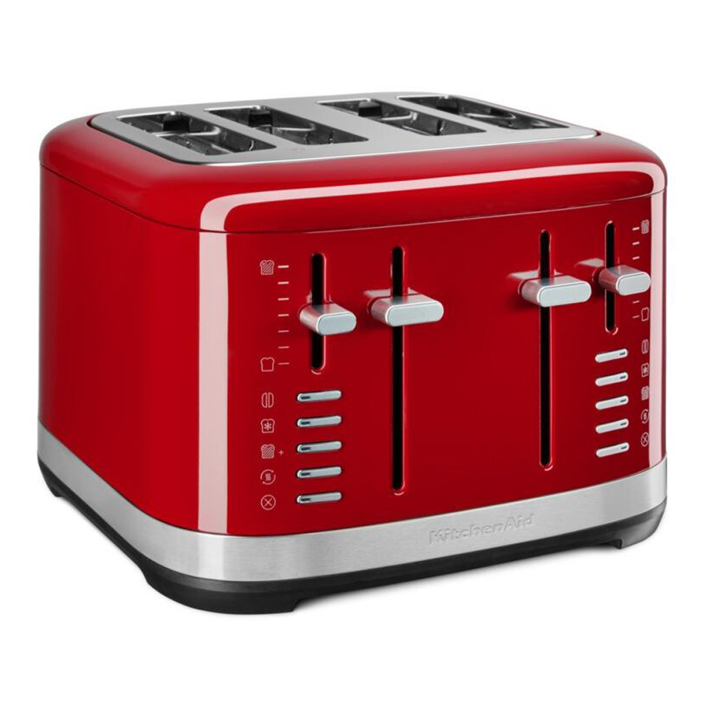 product image - Тостер на четыре слота KitchenAid, 21,1х30,8х30 см, красный