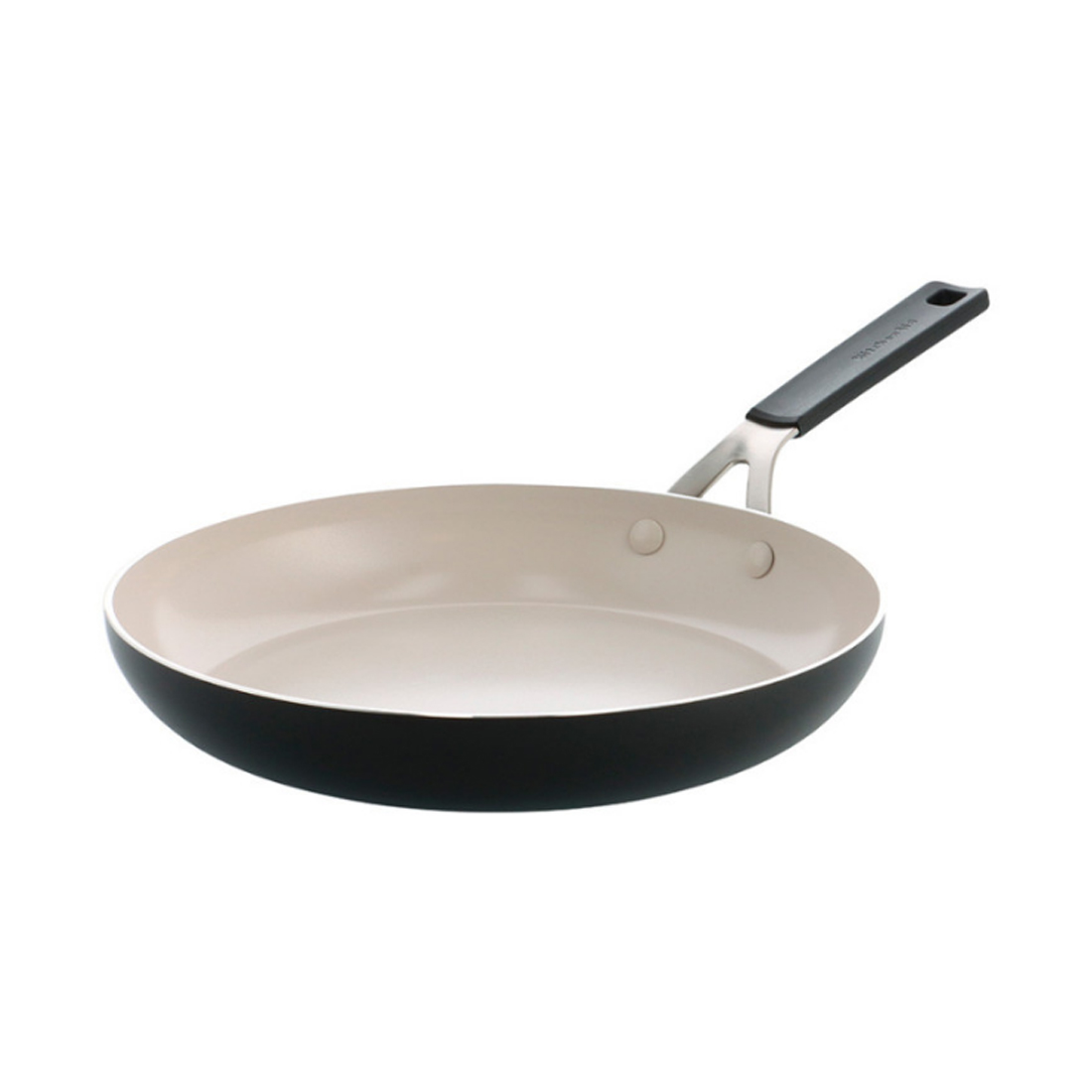 Сковорода с антипригарным покрытием KitchenAid Aluminium Ceramic, диаметр 28 см, черный