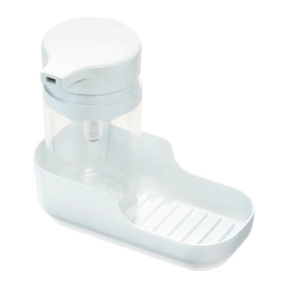 product image - Дозатор с подставкой InterDesign TBD, 43х20х7,6 см, белый