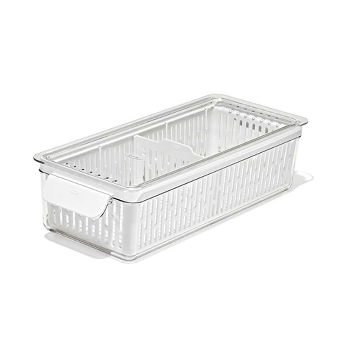 product image - Контейнер для хранения в холодильнике OXO FOOD STORAGE, 9,2х37,5х15,1 см, белый