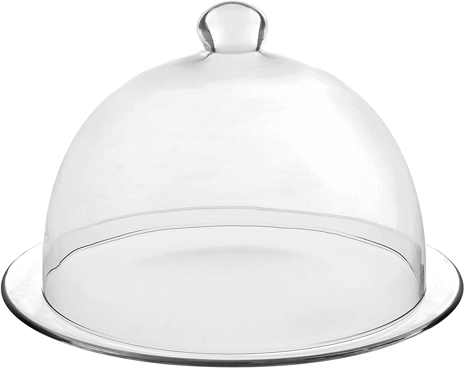 product image - Тарелка с крышкой-клоше Vidivi BANQUET, диаметр 15 см, стеклянная
