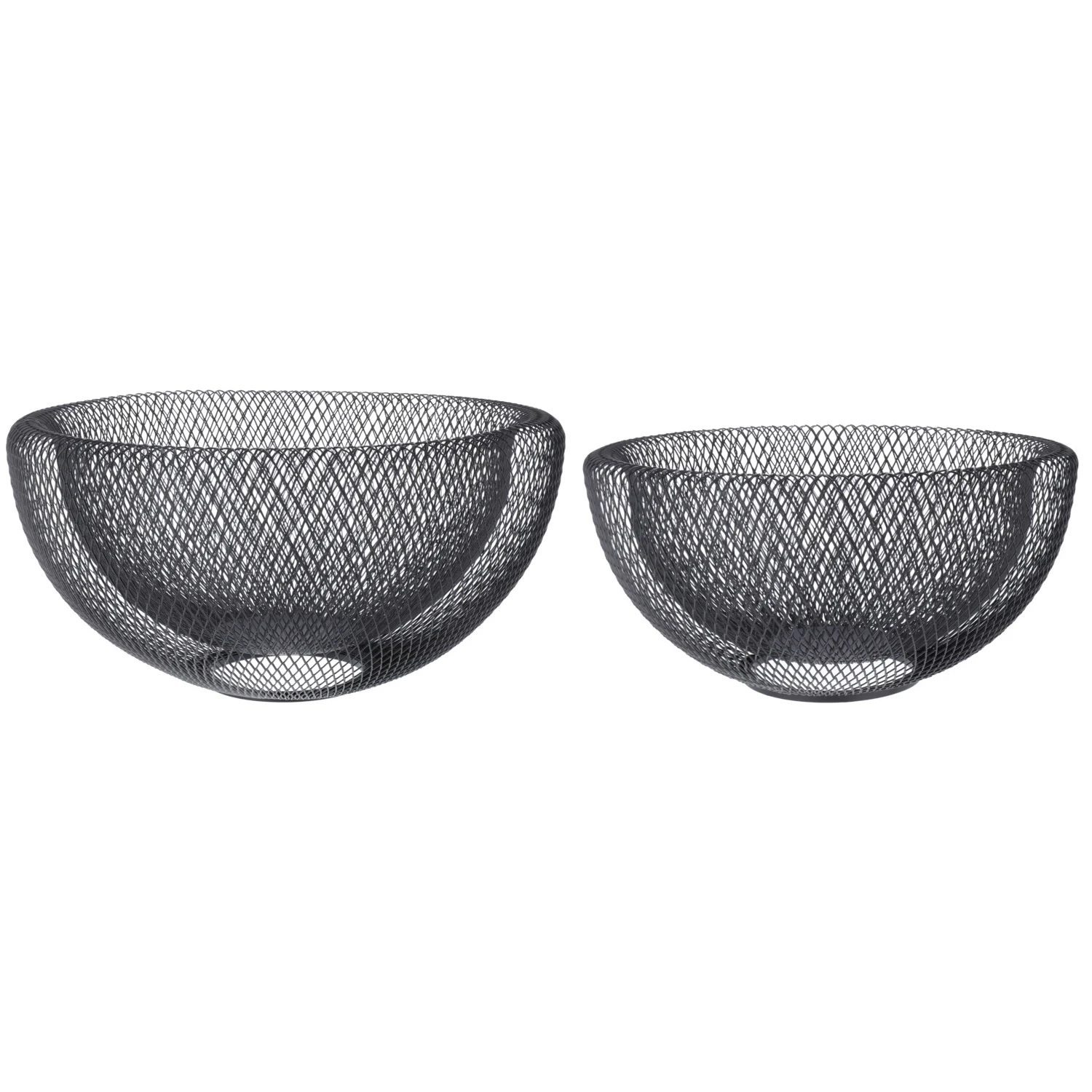 product image - Набор корзин для фруктов/хлеба Vega INDIANOLA, 2 шт, черный