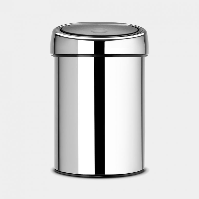 Бак для сміття Brabantia TOUCH BIN, об'єм 3 л, сріблястий