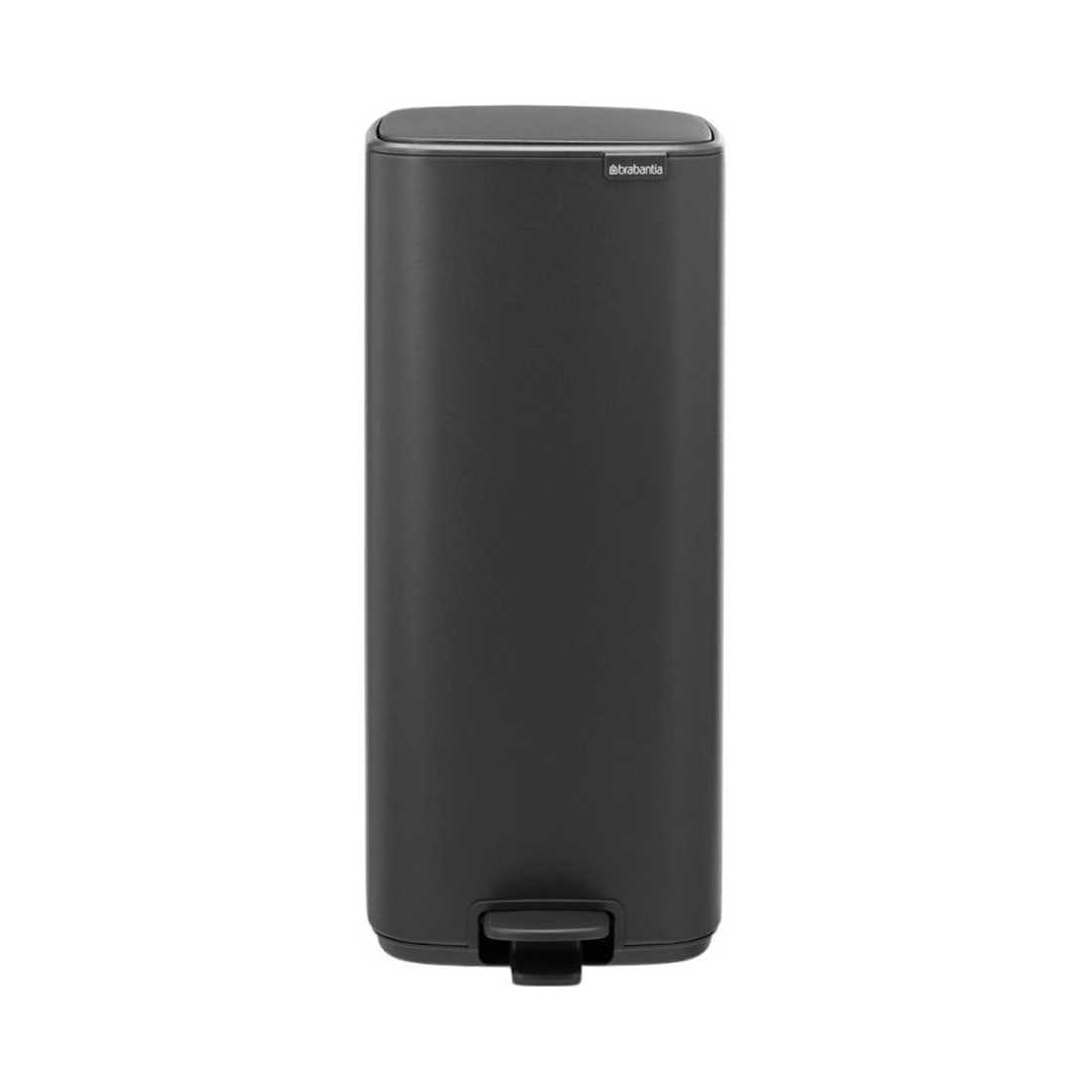 product image - Бак для сміття Brabantia Bo Pedal Bin, об'єм 30 л, темно-сірий