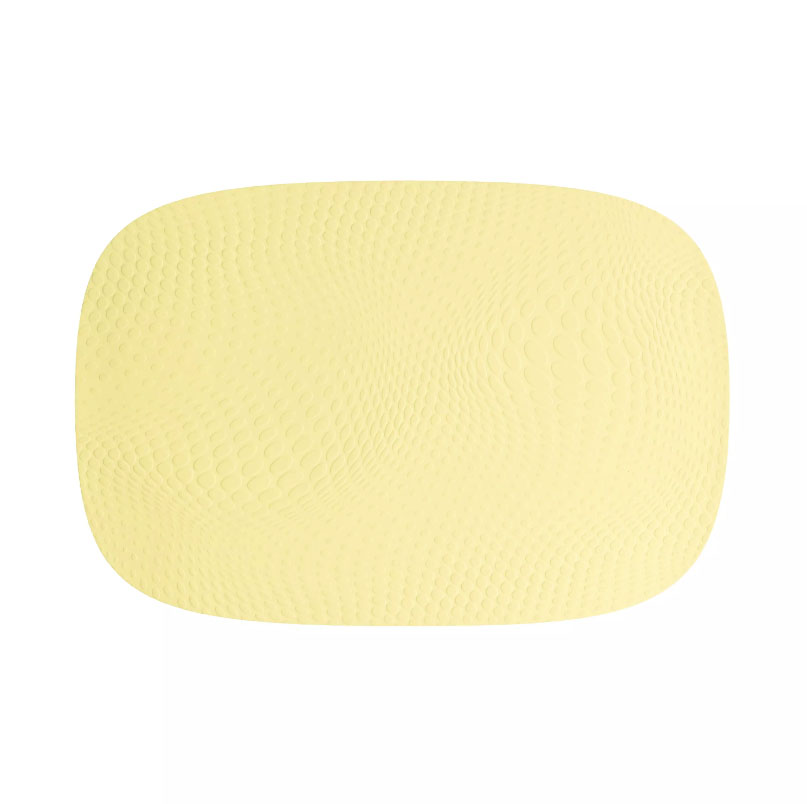 product image - Подставка под тарелку Aida KARIM RASHID, 45х30,6 см, лимонный