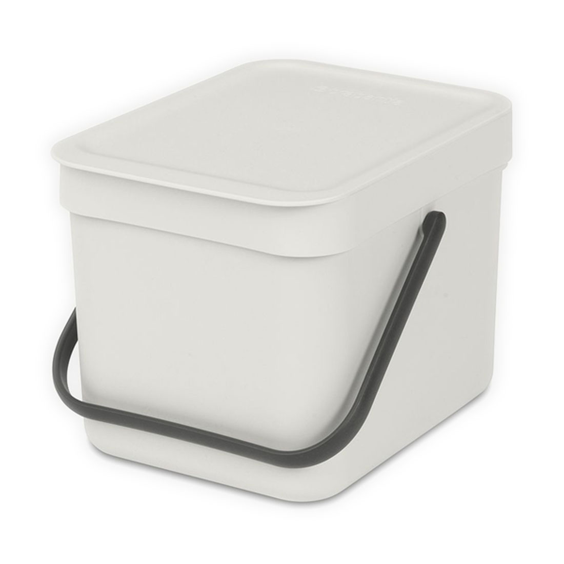 product image - Бак для сміття Brabantia Sort&Go, об'єм 6 л, світло-сірий