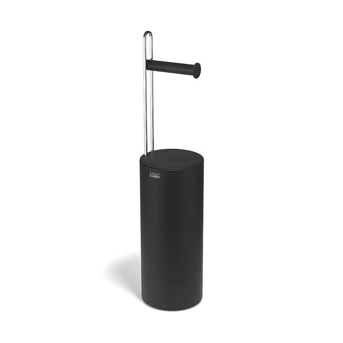 product image - Тримач для туалетного паперу Joseph Joseph EasyStore, 65,2х15х15 см, чорний