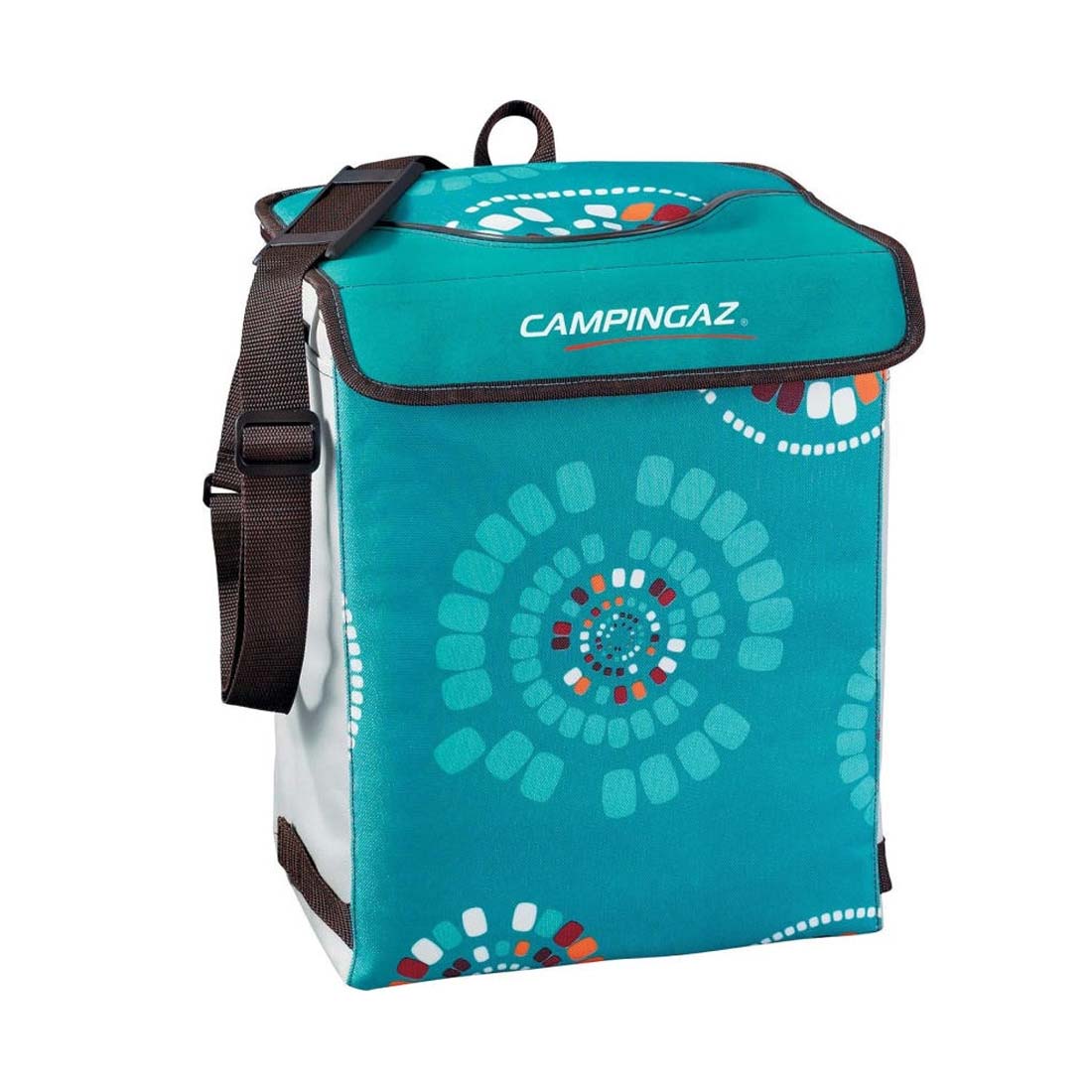 product image - Термосумка Campingaz Ethnic MiniMaxi, об'єм 19 л, 37х19,5х27,5 см, блакитний з малюнком