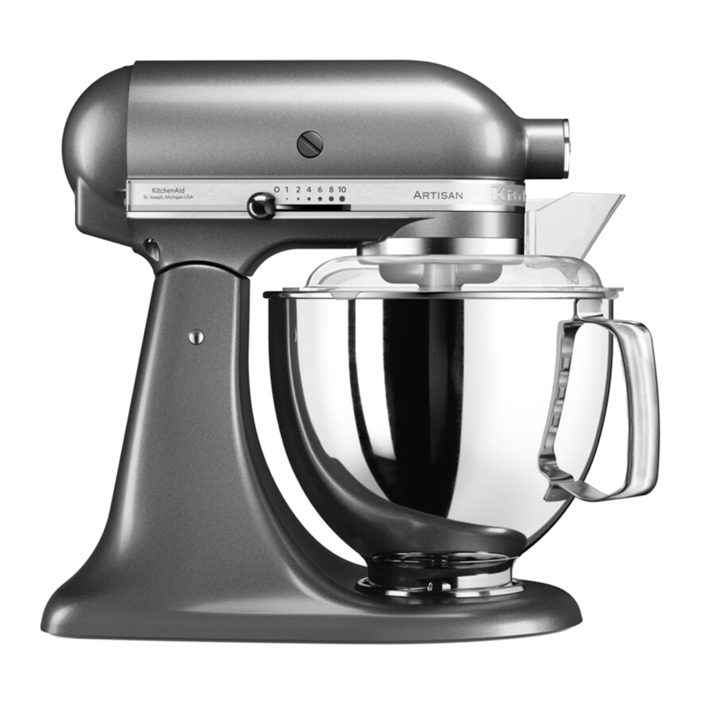 product image - Міксер планетарний KitchenAid, об'єм 4,83 л, Срібний Медальйон