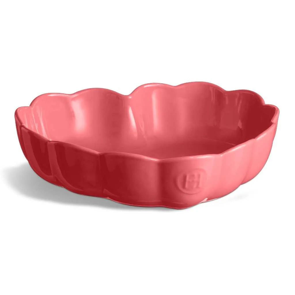 product image - Форма для выпечки "Сердце" Emile Henry BAKEWARE, 24,5х26,5х6,5 см, розовая карамель