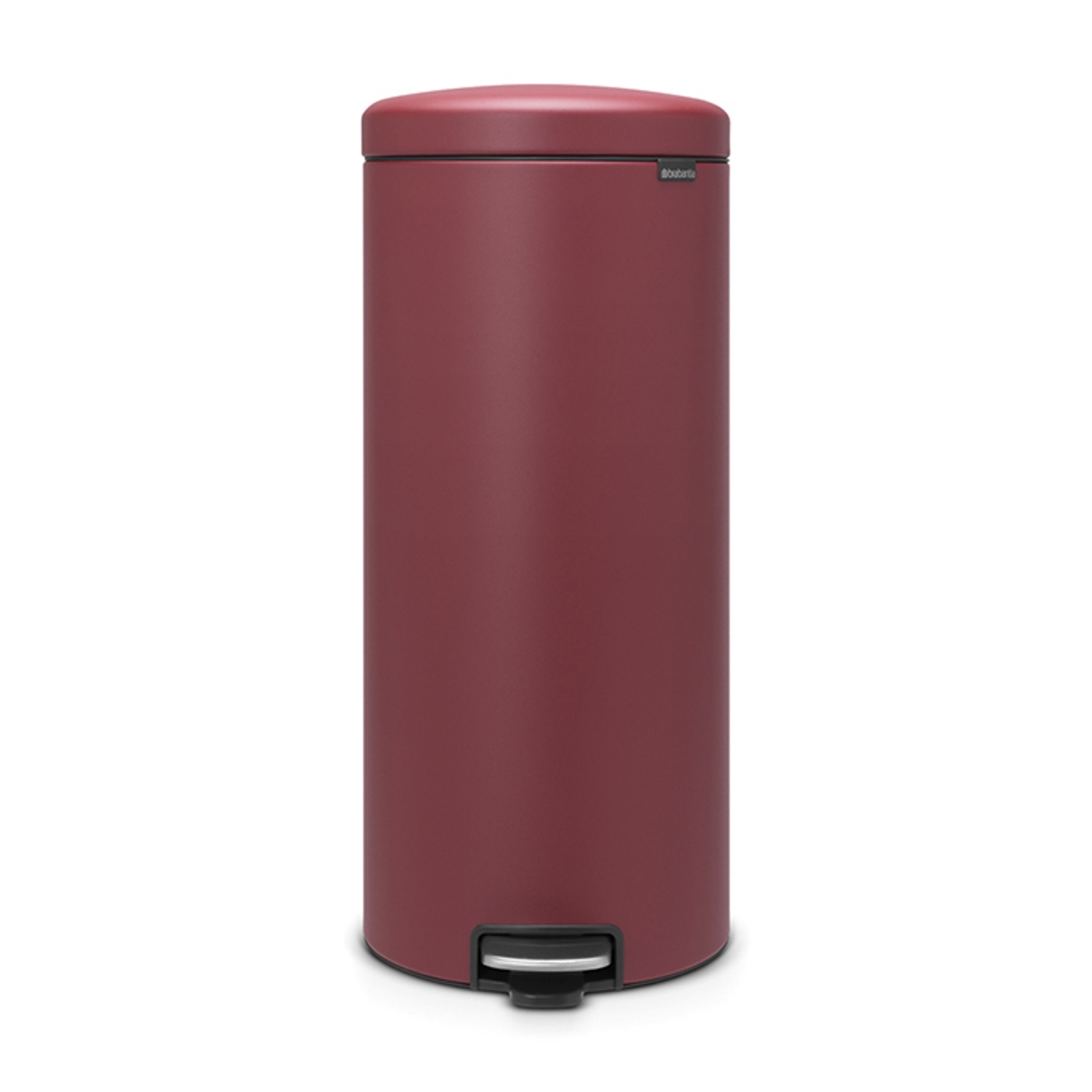 product image - Бак для сміття Pedal Bin Brabantia newIcon, об'єм 30 л, бордовий