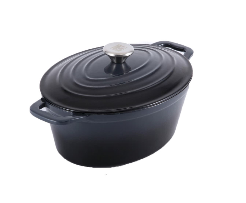 product image - Кастрюля с крышкой овальная Carl Schmidt Sohn XANTEN, объем 4 л, черный