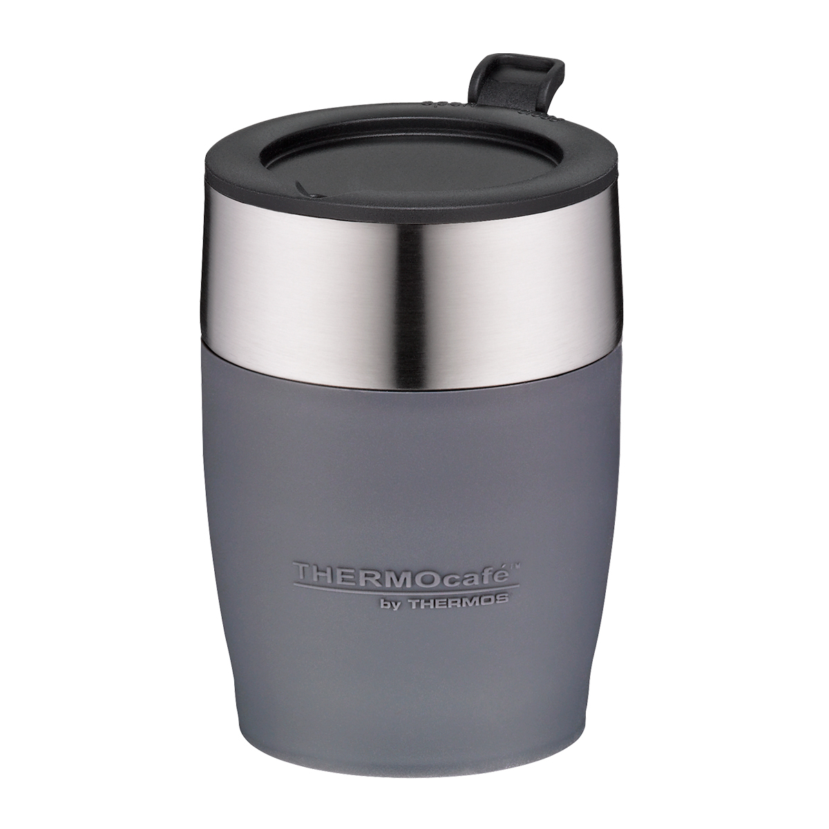 product image - Термокружка Thermos Trinkbecher DeskCup TC, об'єм 0,25 л, колір сірий