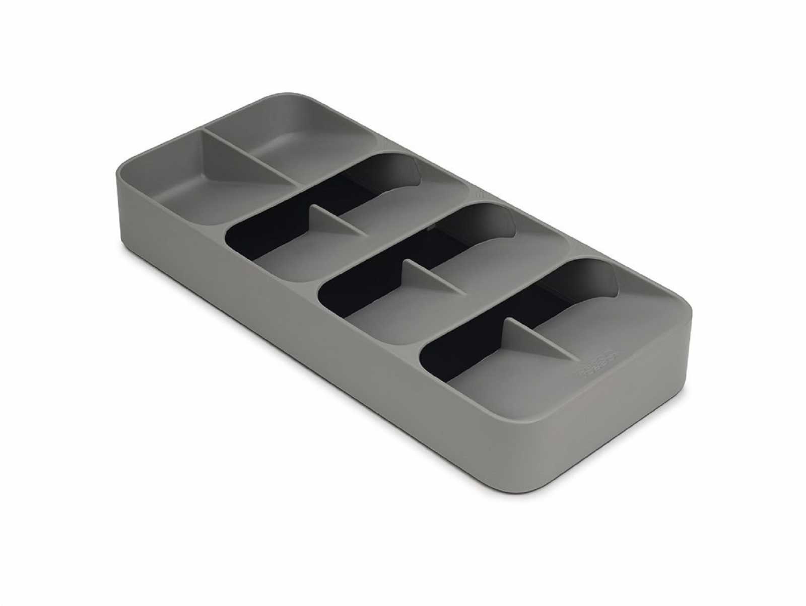 product image - Органайзер для столовых приборов Joseph Joseph DrawerStore Large, 39,4x5,5x17,6 см, серый