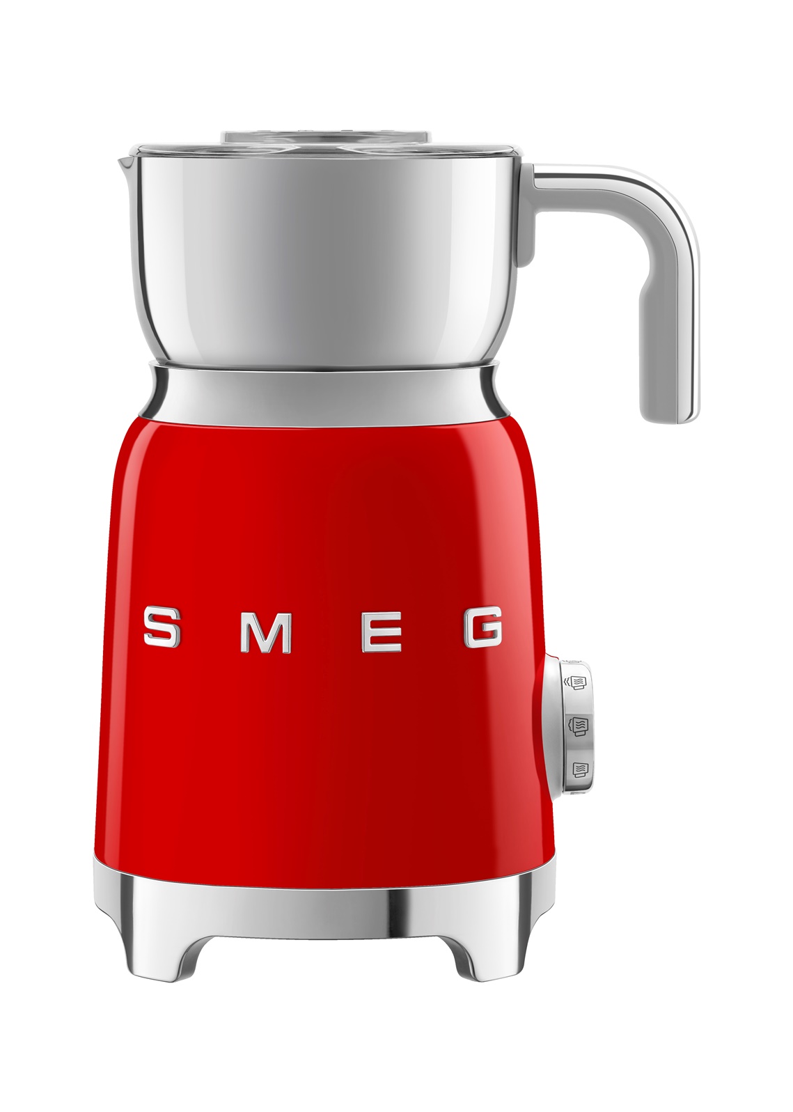 product image - Вспінювач молока Smeg 50 STYLE, червоний