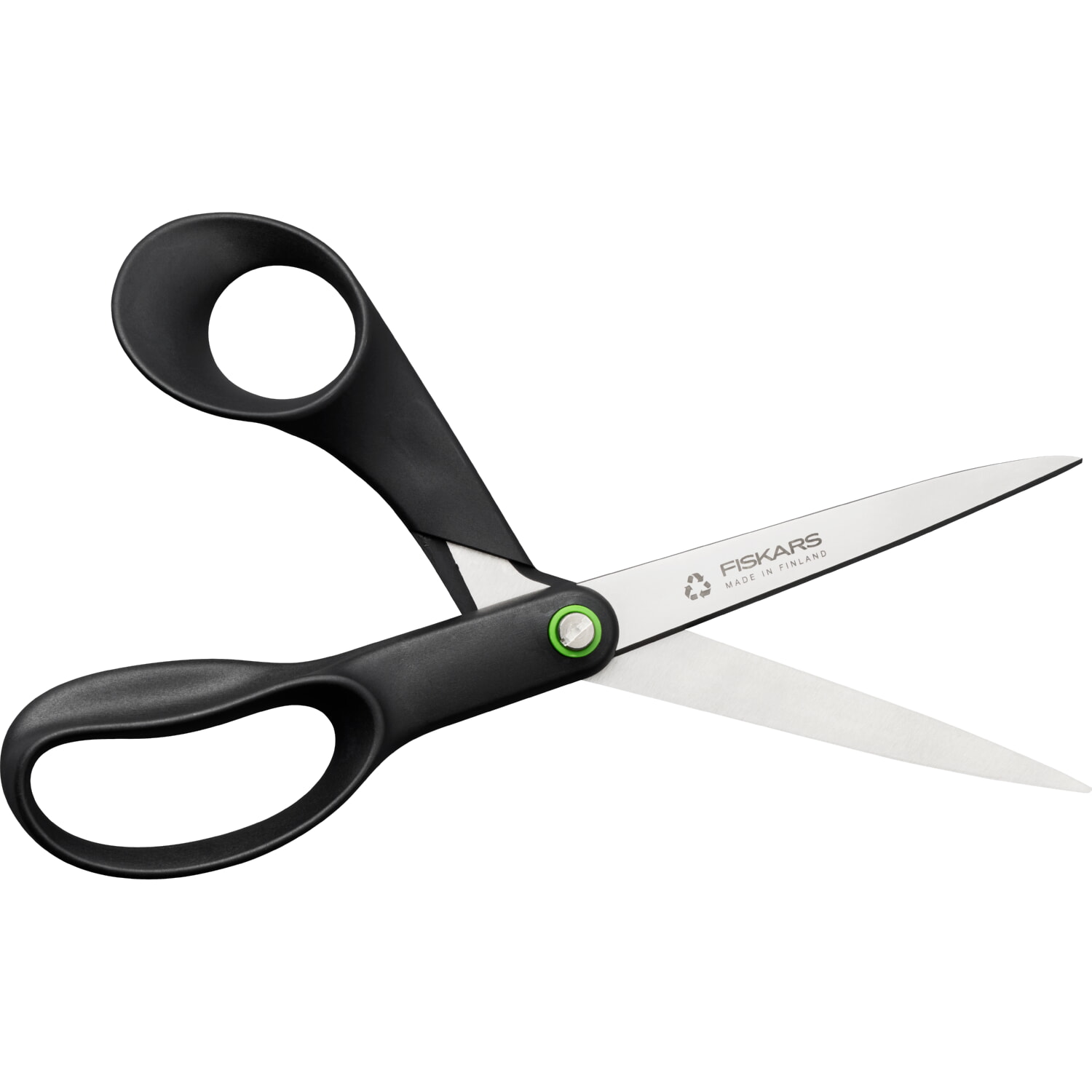Ножиці універсальні Fiskars Functional Form ReNew, довжина 21 см, чорний