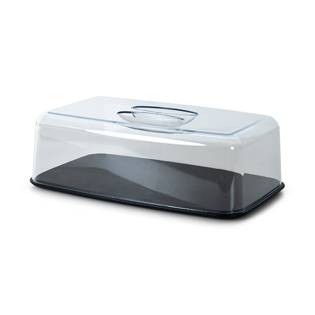 product image - Доска с крышкой для сыра Continenta Duracore, 34х21х13 см, черный