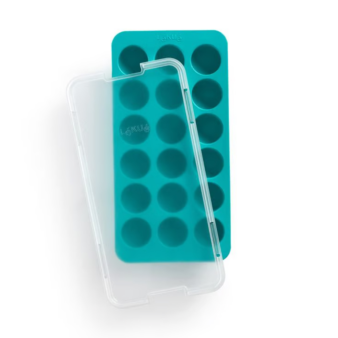 product image - Форма для льоду Lekue, 23х12х3,2 см, блакитний