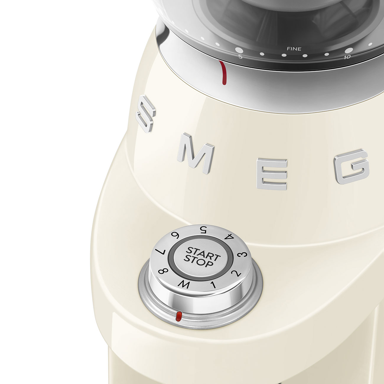 Кофемолка Smeg 50 STYLE, 15x34,5x22 см, бежевый