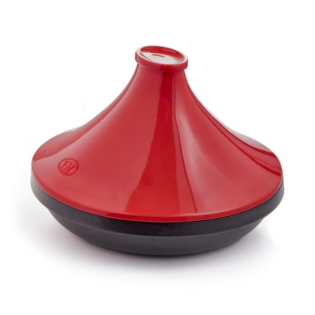 product image - Таджин Emile Henry Delight, объем 2 л, диаметр 27,5 см, красно-черный