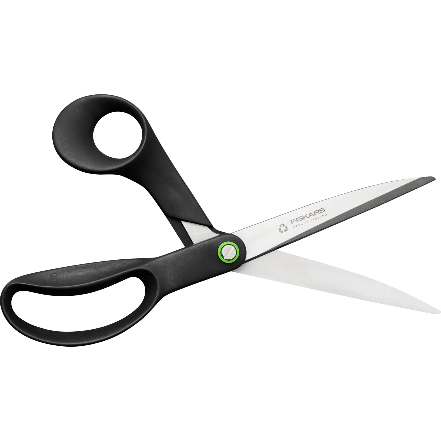 Ножиці універсальні Fiskars Functional Form ReNew, довжина 25 см, чорний