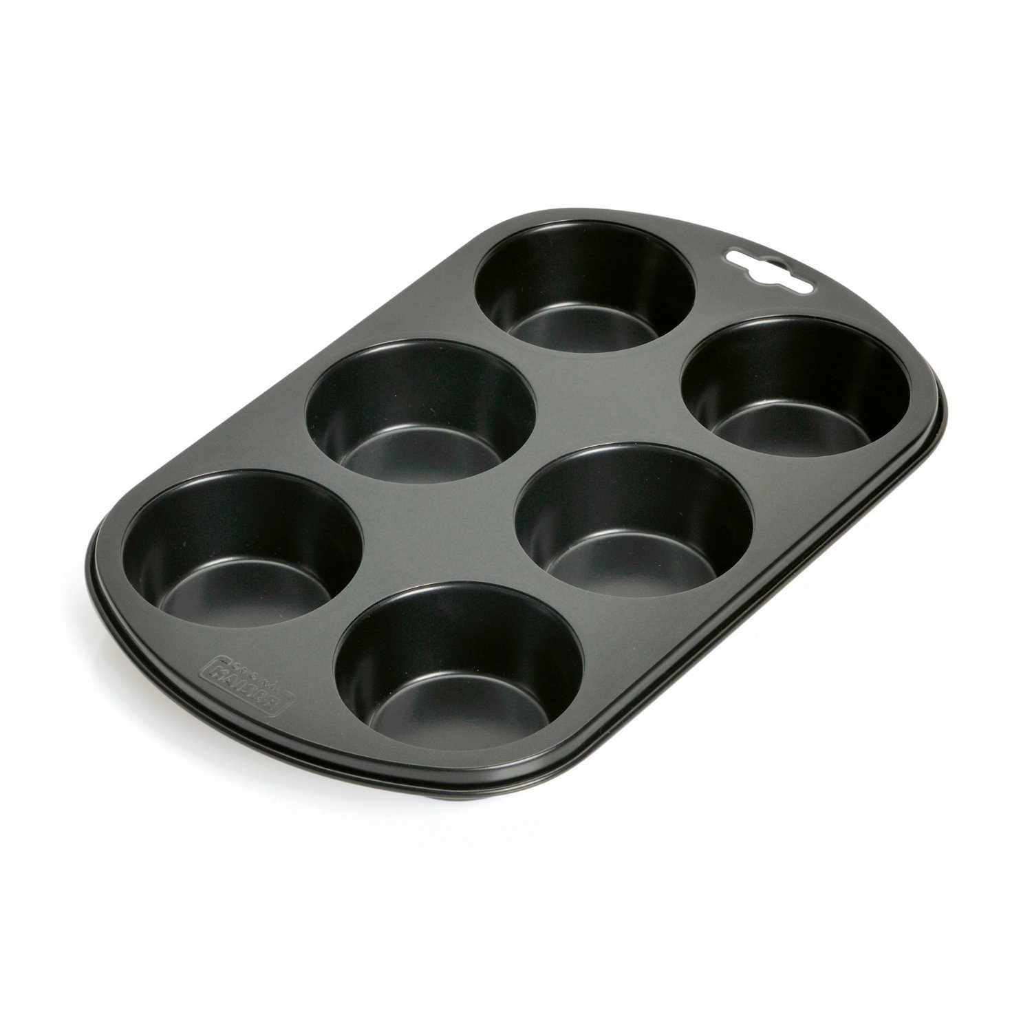 product image - Форма для кексов на 6 порций Kaiser Backform, 29х18 см, черный