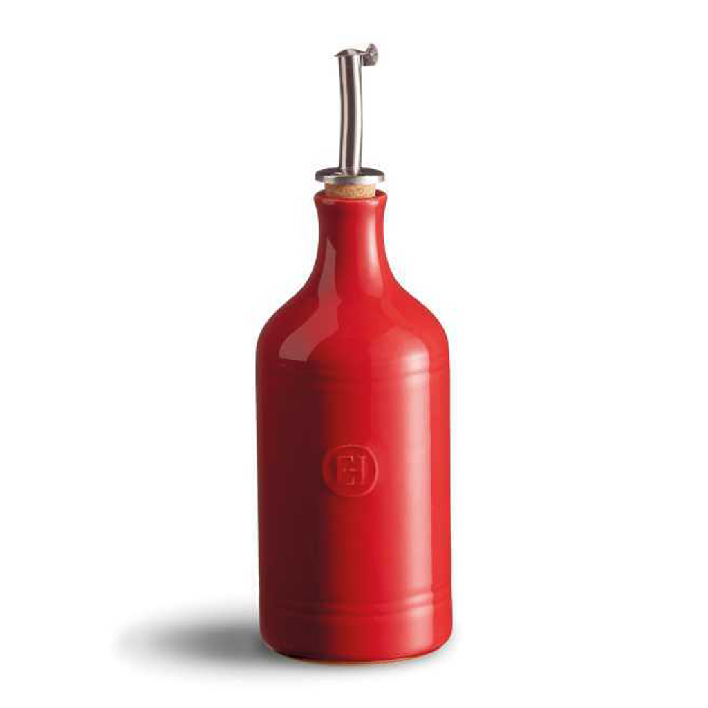 product image - Бутылка для масла/уксуса Emile Henry Kitchen Tools, объем 0,45 л, красный