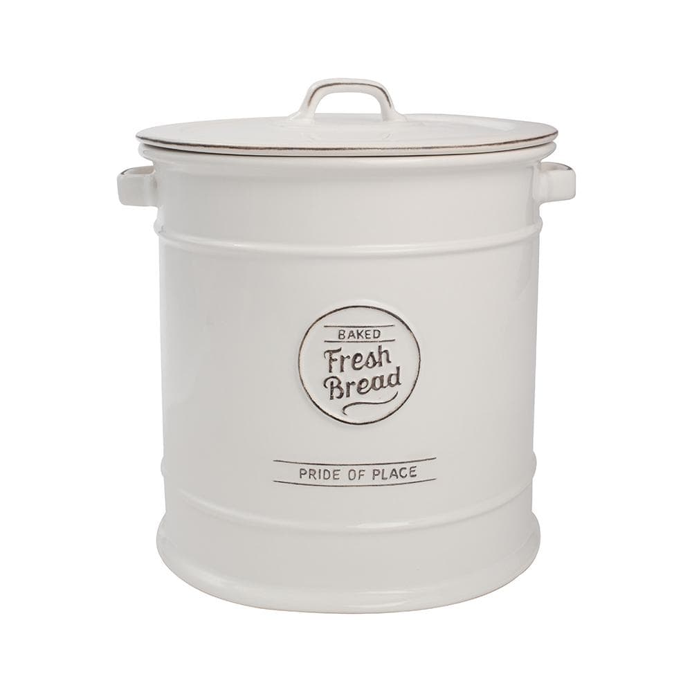 product image - Емкость для хранения хлеба T&G PRIDE OF PLACE, высота 27,5 см, белый