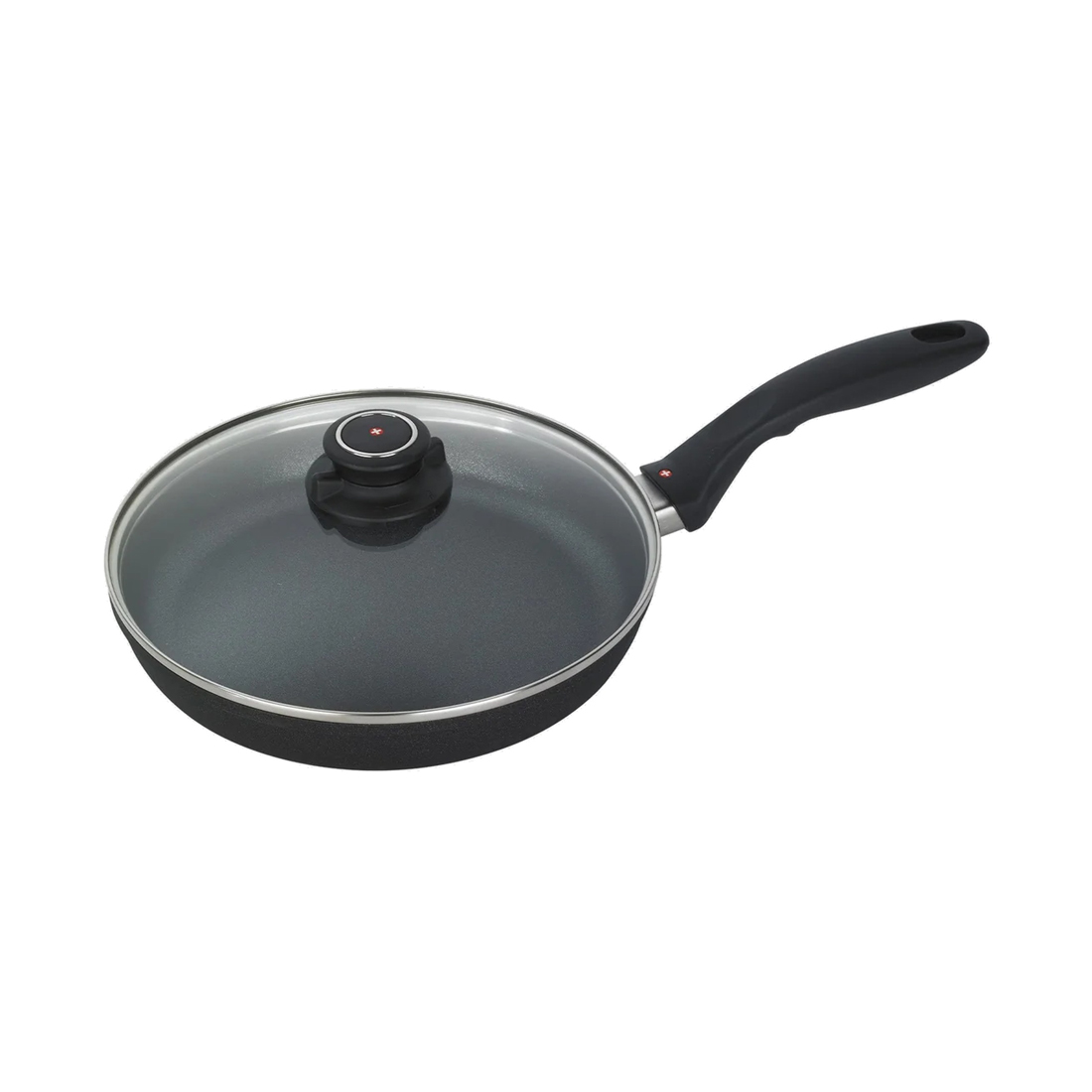 product image - Сковорода с крышкой Swiss Diamond XD INDUCTION, диаметр 24 см, черный