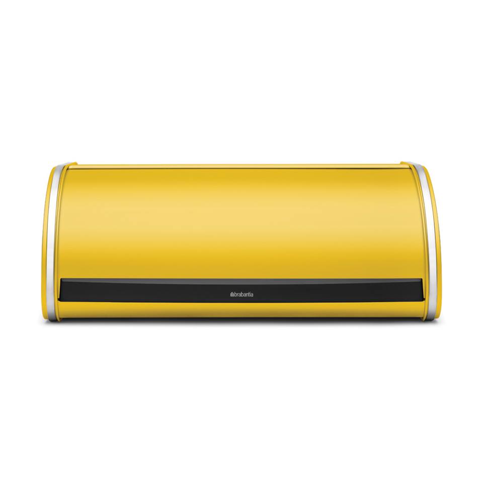product image - Хлебница с выдвигающейся крышкой Brabantia, 44,5х27х17,5 см, желтая