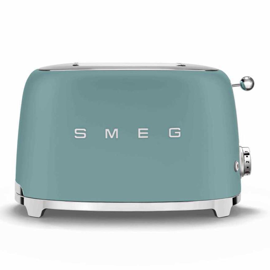 product image - Тостер на два слота Smeg 50'S STYLE , 19,8х31х19,5 см, изумрудно-зеленый