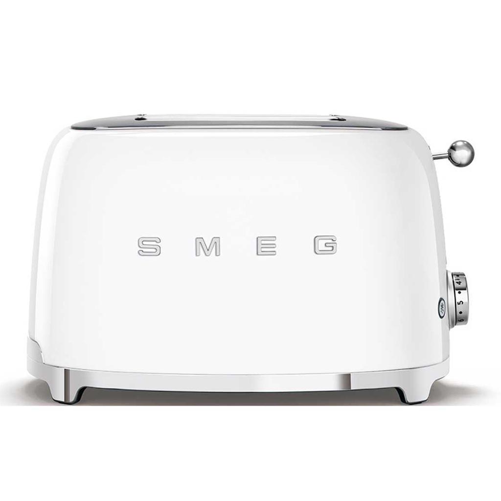 product image - Тостер на два слота Smeg 50 Style, 19,8х31х19,5 см, белый
