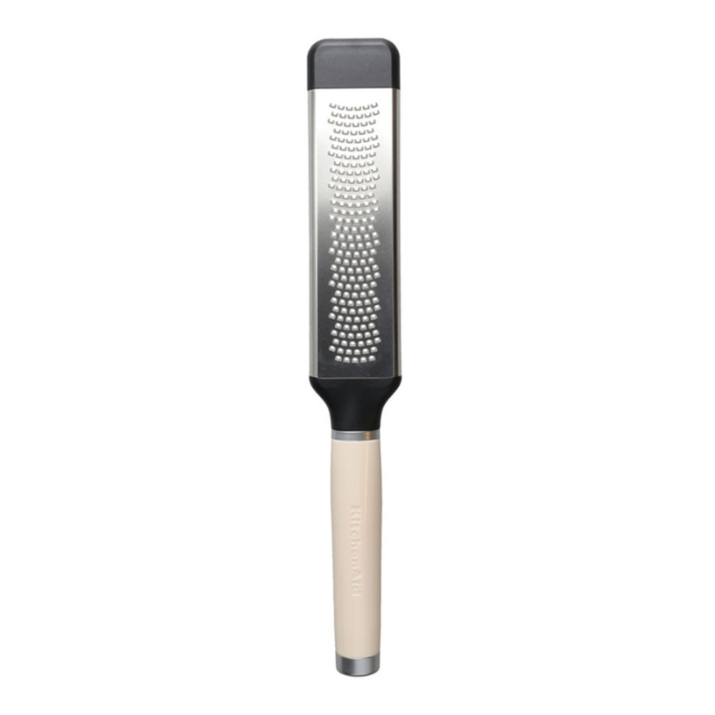 product image - Тертка для спецій з чохлом KitchenAid Coreline, довжина 31 см, кремовий