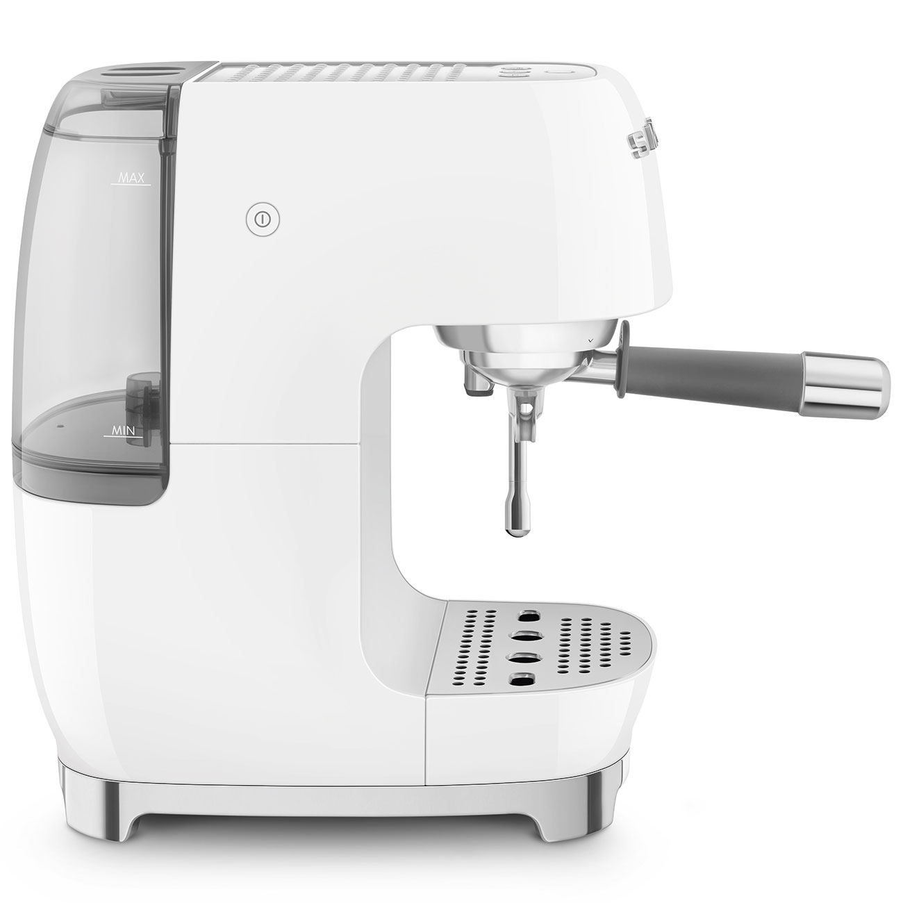 Кавоварка еспресо Smeg 50 Style, 36,4x20,5x29,5 см, білий