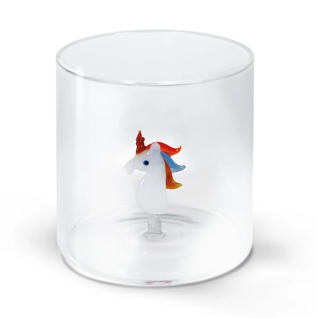 product image - Стакан «Единорог» WD Lifestyle Animals, объем 0,25 л, прозрачный