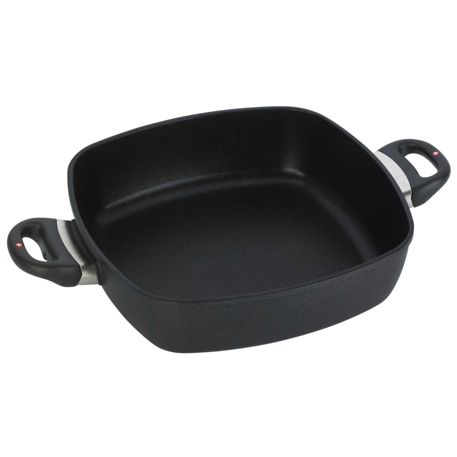 Сотейник с крышкой квадратный Swiss Diamond XD INDUCTION, 28х28 см, черный