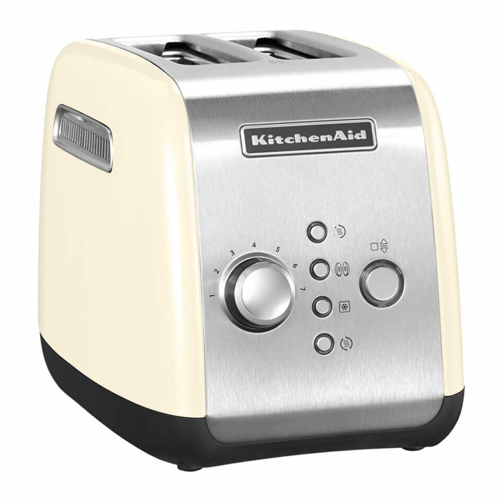 product image - Тостер на два слоти KitchenAid, 21х28,6х18,4 см, кремовий