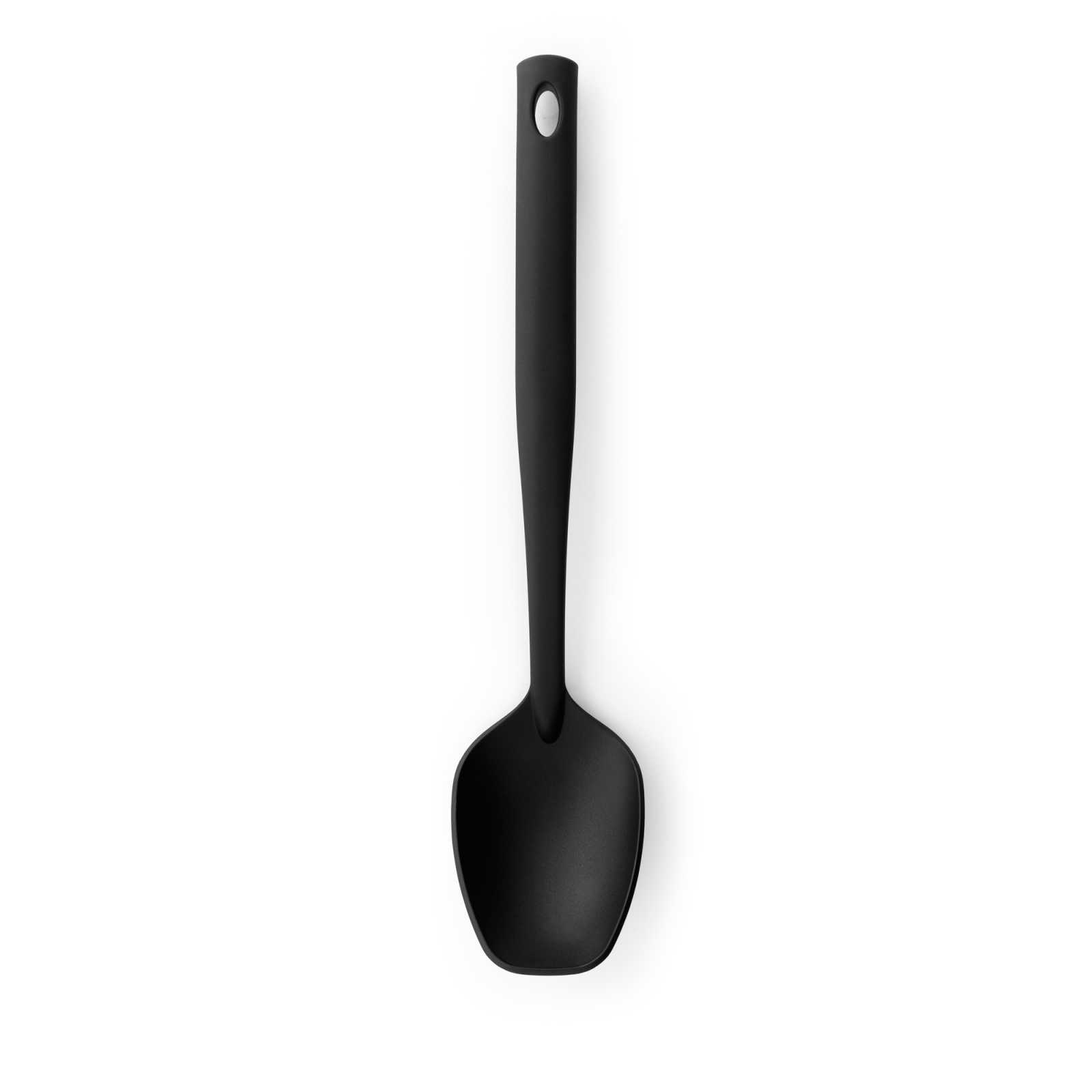 product image - Ложка кухонна Brabantia NYLON BLACK, довжина 32,5 см, чорний