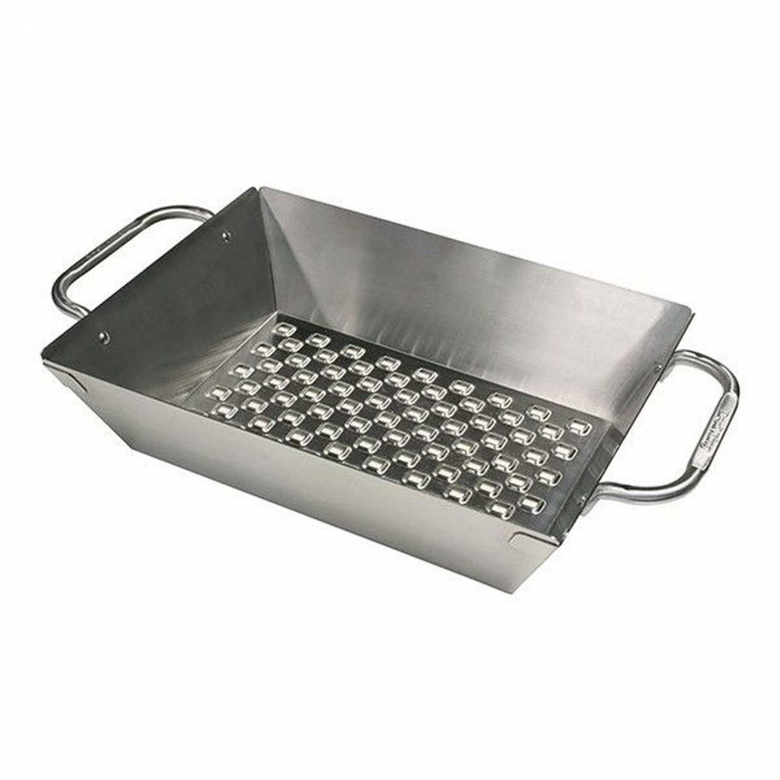 product image - Жаровня-вок для гриля Broil King, нержавеющая сталь, 42х24 см, высота 10,2 см, серебристый