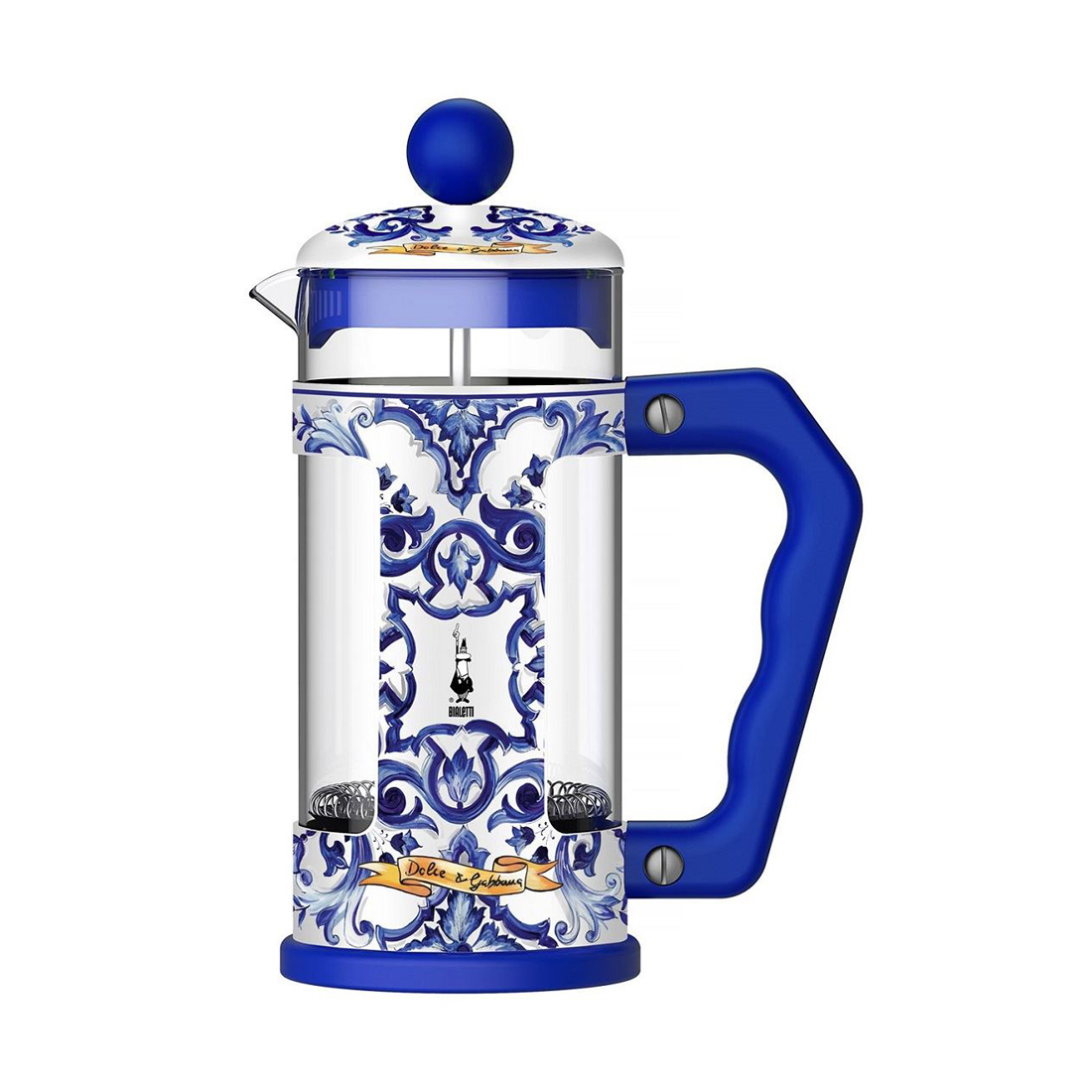 product image - Френч-прес Bialetti Dolce&Gabbana Blu Mediterraneo, об'єм 1 л
