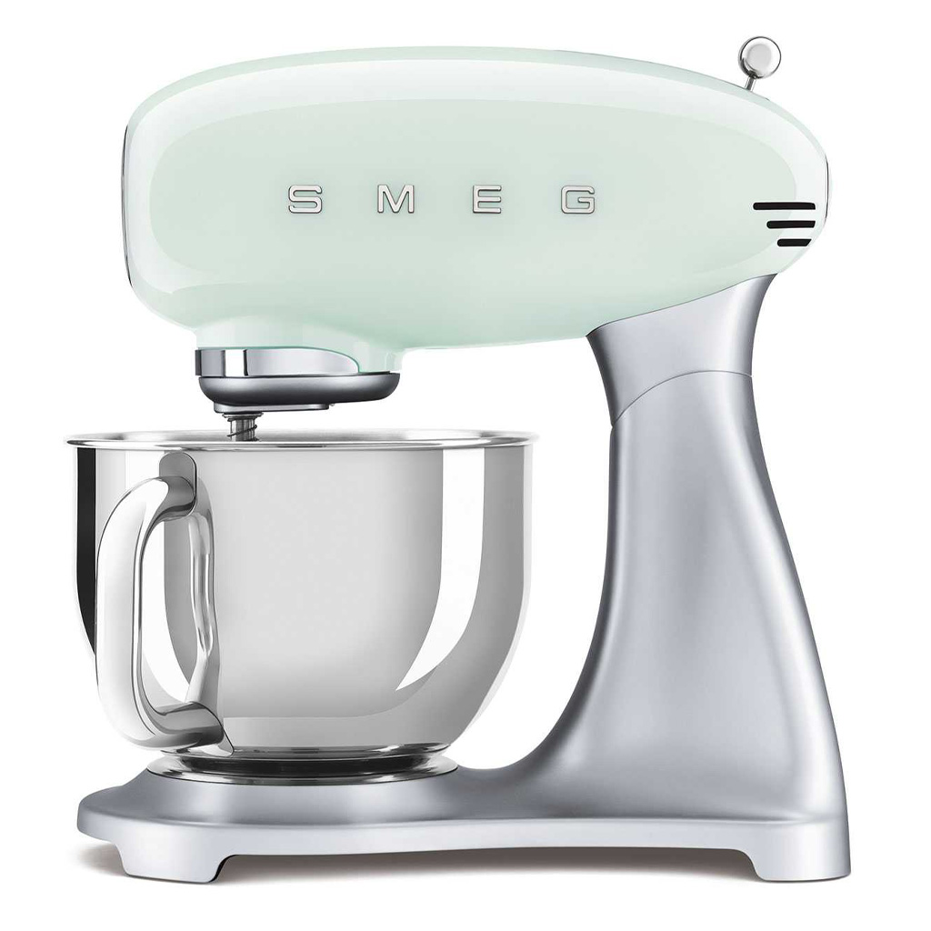 product image - Миксер планетарный Smeg 50 Style, объем чаши 4,8 л, мятный