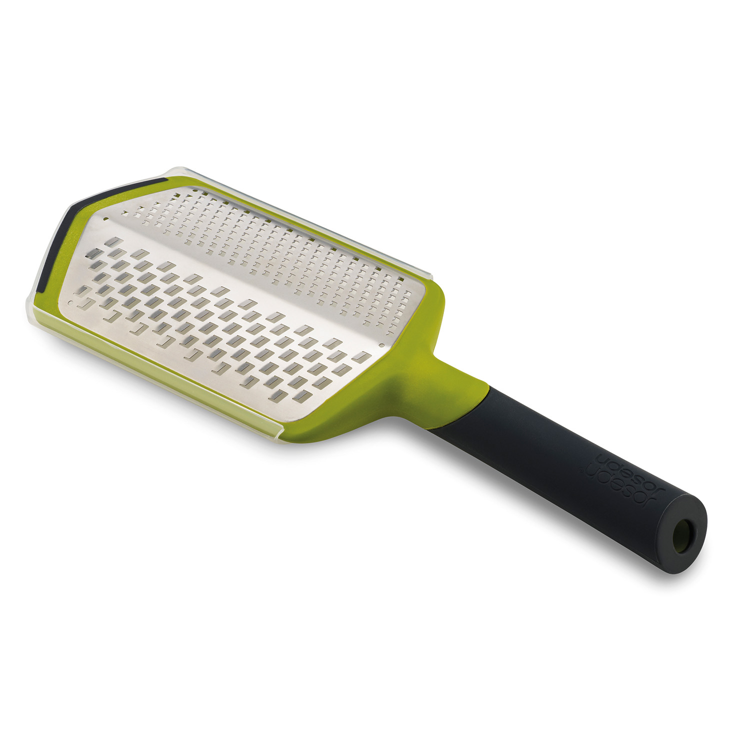 product image - Терка регулируемая с двумя лезвиями Joseph Joseph FOLD FLAT GRATER, 29,5 х 3 х 10 см, зеленый