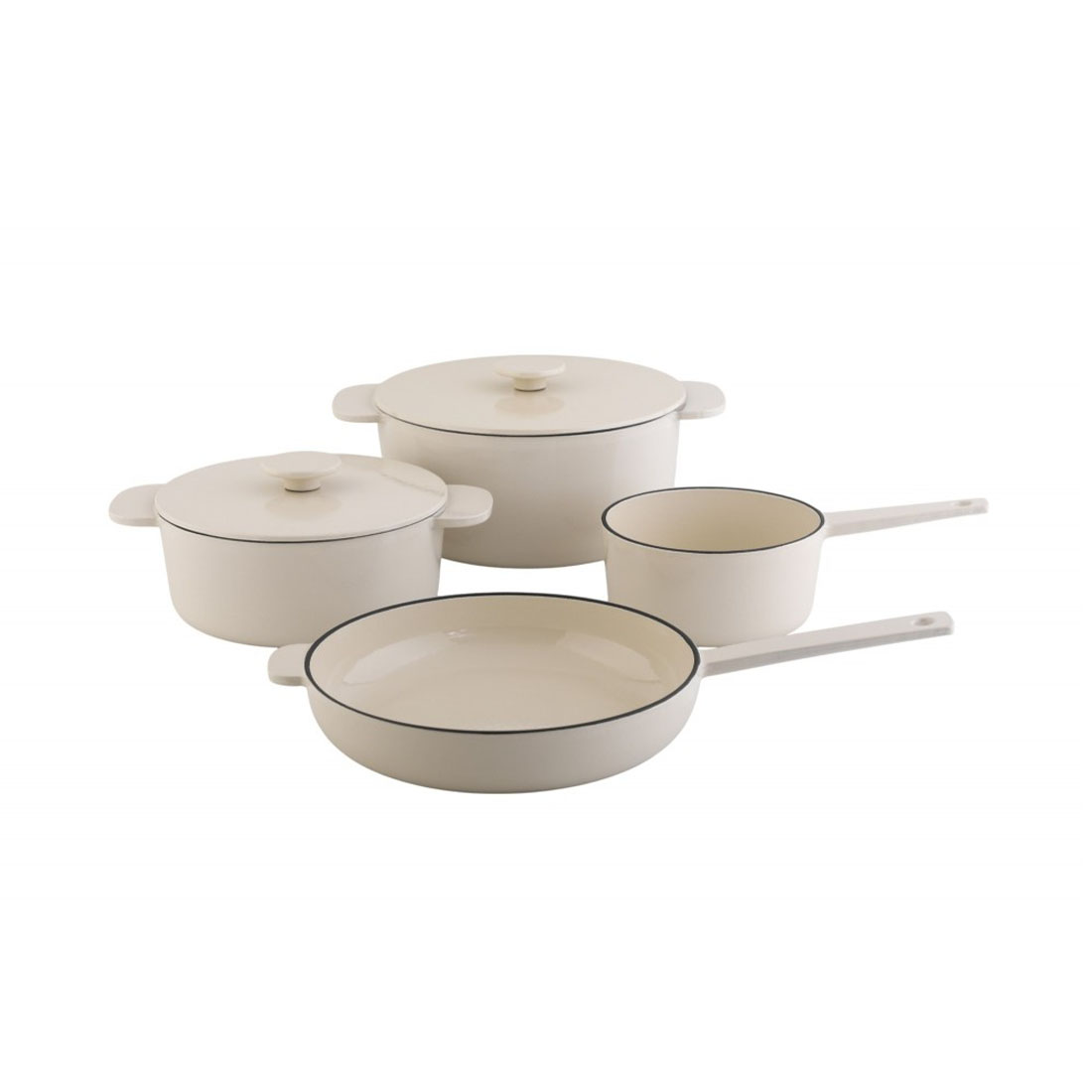 product image - Набір посуду для приготування Carl Schmidt Sohn ANDEN, кремовий, 6 предметів