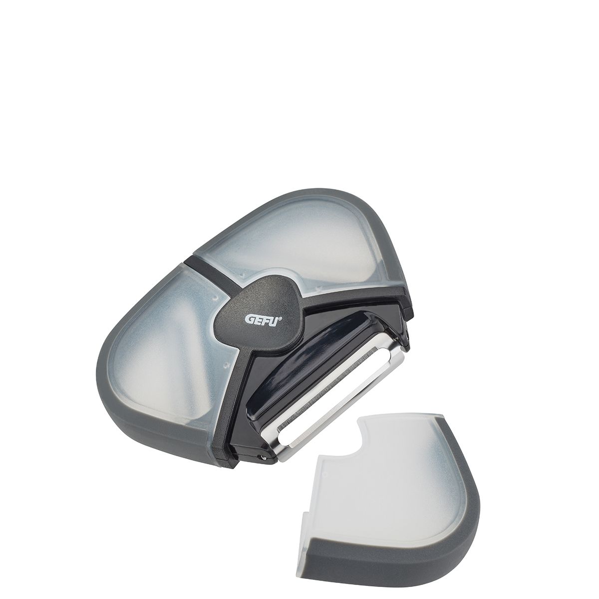 product image - Ніж для очищення універсальний 3 в 1 GEFU SPIN, чорний